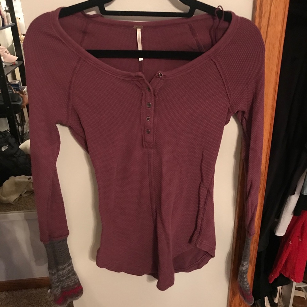 Free People henley top